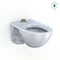 Toto TORNADO FLUSH Commercial Flushometer Wall-Mounted Toilet, Elongated Cotton White CT728CUG#01 - alternate 1